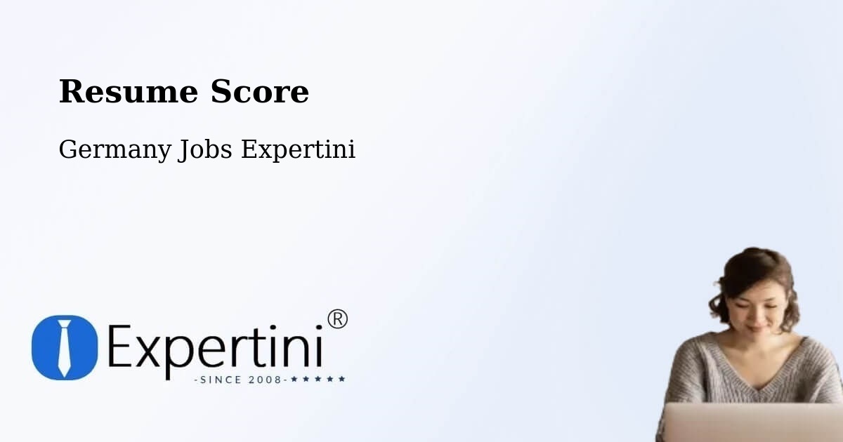 Resume Score & Job Description Match Tool – Bopfingen - Germany Jobs Expertini